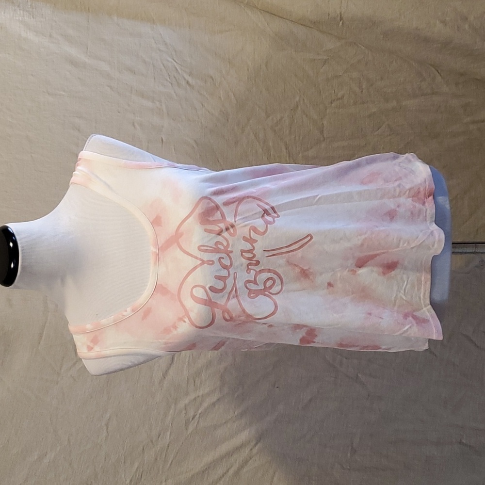 Lucky Brand Tie Dye Tank SZ LG